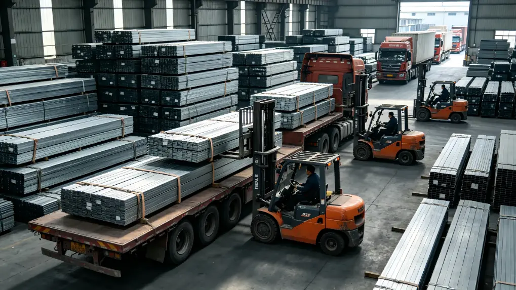 Unterstützung wichtiger Infrastrukturbauarbeiten: Sanhe Steel Company liefert erfolgreich die erste Charge hochfesten Spezialbaustahls aus